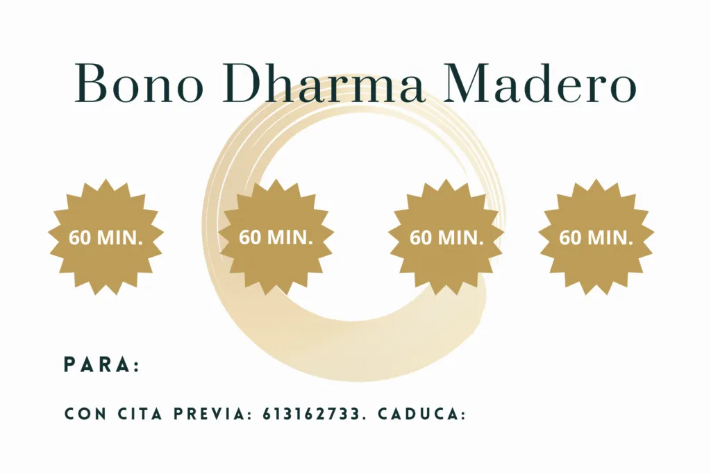 Bono masaje relajante – 4 sesiones por 180€ u 8 sesiones por 320€