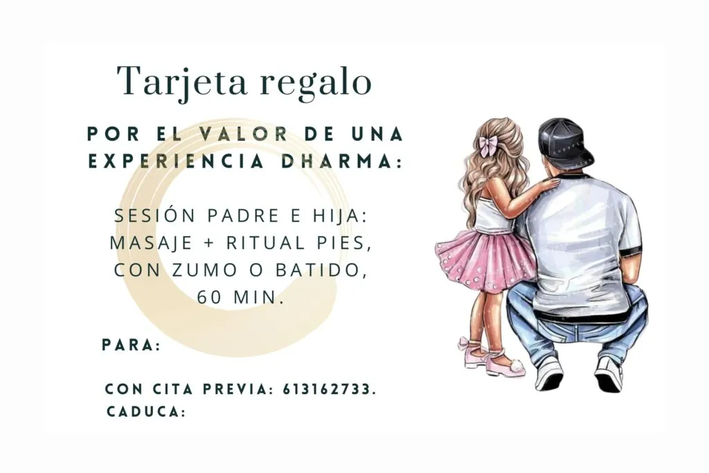 Tarjeta regalo masaje 80€ – diseño elegante