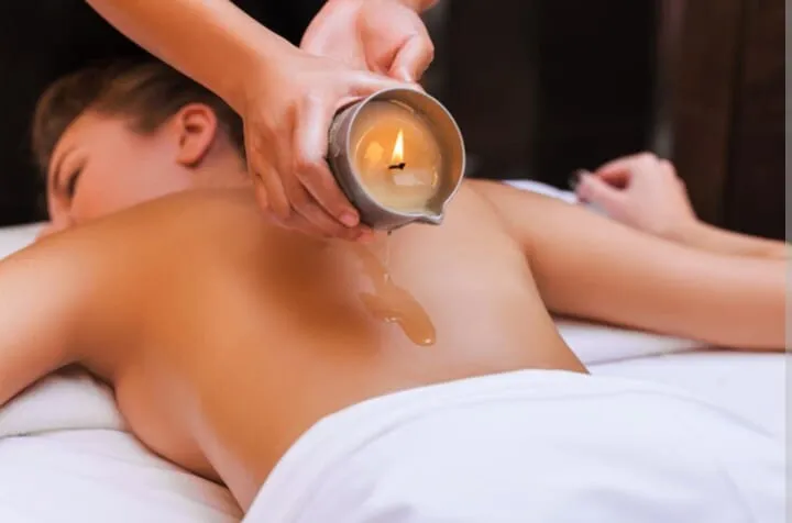 Ritual con velas calientes